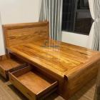 GIƯỜNG GỖ CÓ NGĂN KÉO