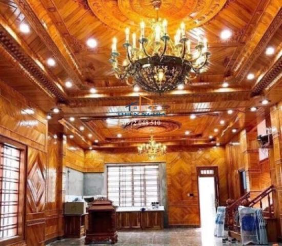 Trần La phông gỗ tự nhiên
